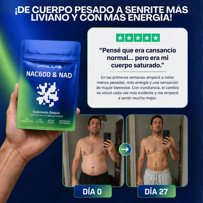 Vital Lab® - Protección Hepática + Energía