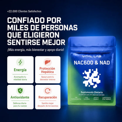Vital Lab® - Protección Hepática + Energía